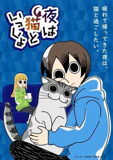 Постер к фильму Вечера с котом (2022)