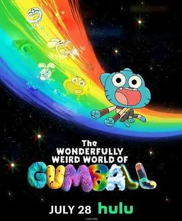 Постер к фильму The Wonderfully Weird World of Gumball (2025)